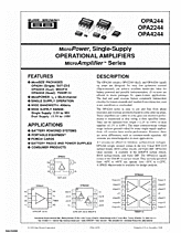 DataSheet OPA2244 pdf